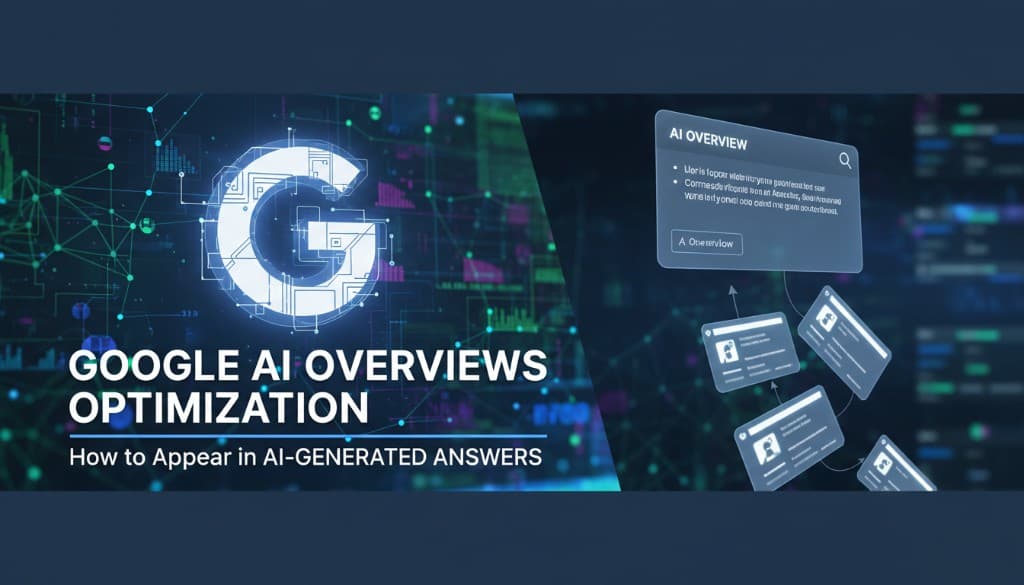Google AI Overviews Optimization: How to Appear in AI-Generated Answers