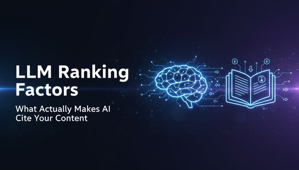 LLM ranking factors and citation signals